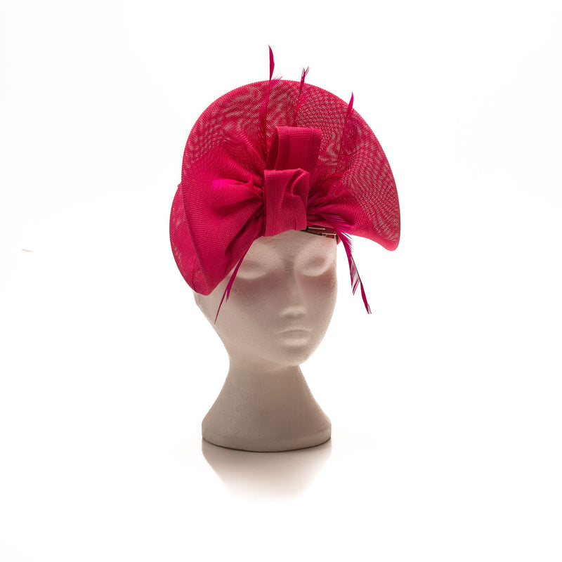 Pink Hat with Ruffle